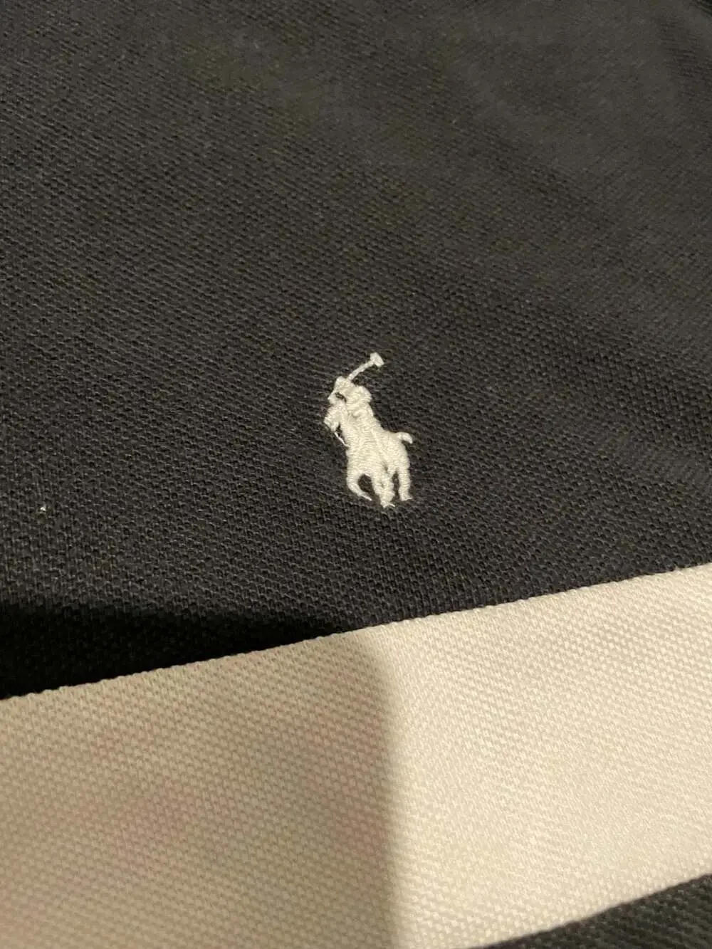 Polo Ralph Lauren RL Cycling Team Black Striped Polo Shirt